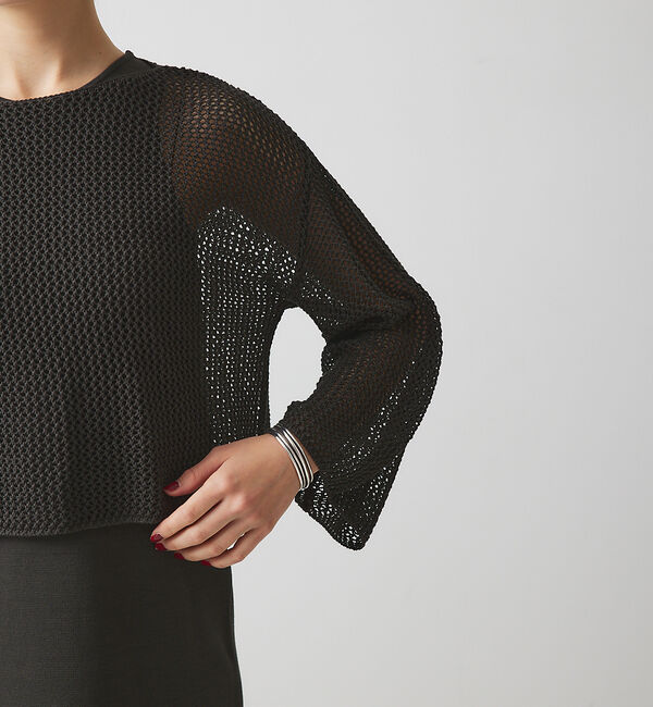 Rouge vif「シアーニット アンサンブルワンピ」|ワンピース|