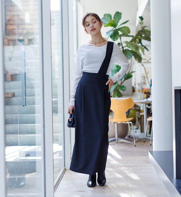 Rouge vif「ネックラインアシメシアーインナー」|Tシャツ・カットソー|