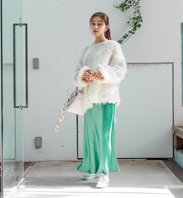 Rouge vif「バイヤスロングスカート」|スカート|