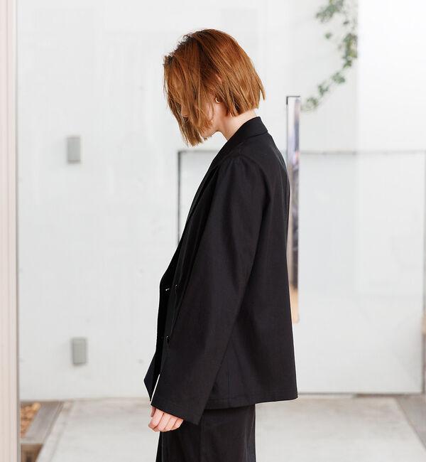 Rouge vif「麻混ライトダブルジャケット」|その他|