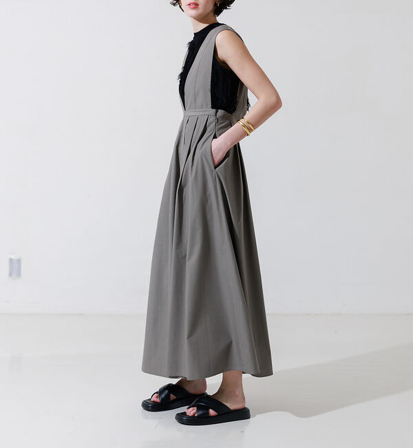 Rouge vif「ウエストタックジャンパースカート」|スカート|