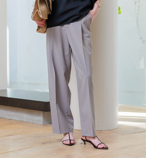 Rouge vif「ウエストゴム ワイドバレルパンツ」|その他|