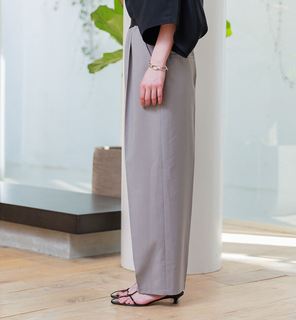 Rouge vif「ウエストゴム ワイドバレルパンツ」|その他|