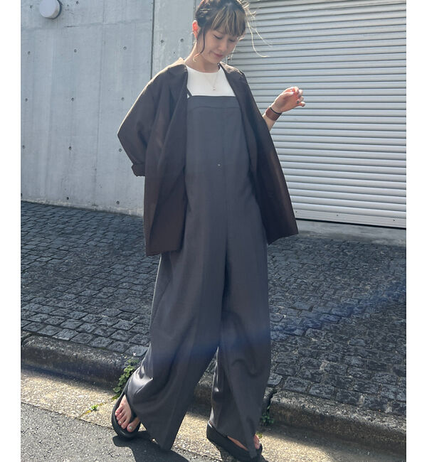 Rouge vif「ボイルエアリーシアーシャツジャケット」|テーラードジャケット|