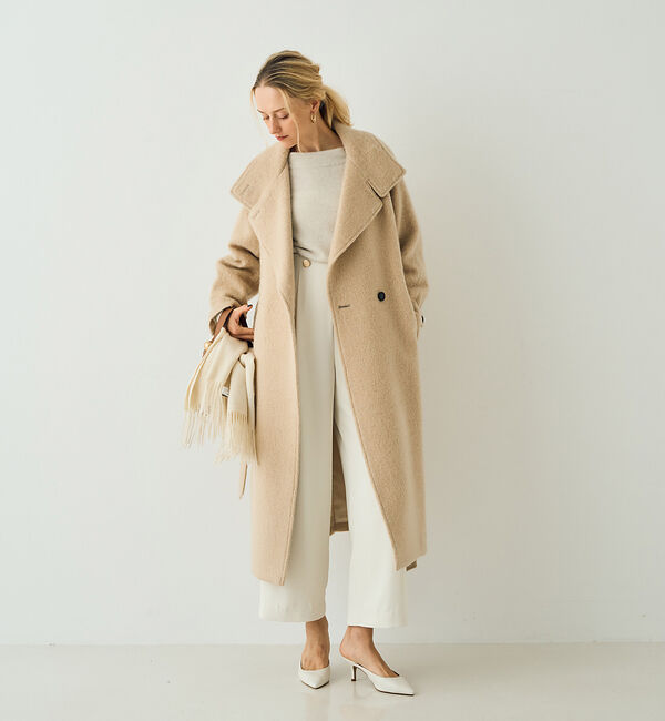 Rouge vif「モヘアシャギーテーラーコート」|その他|