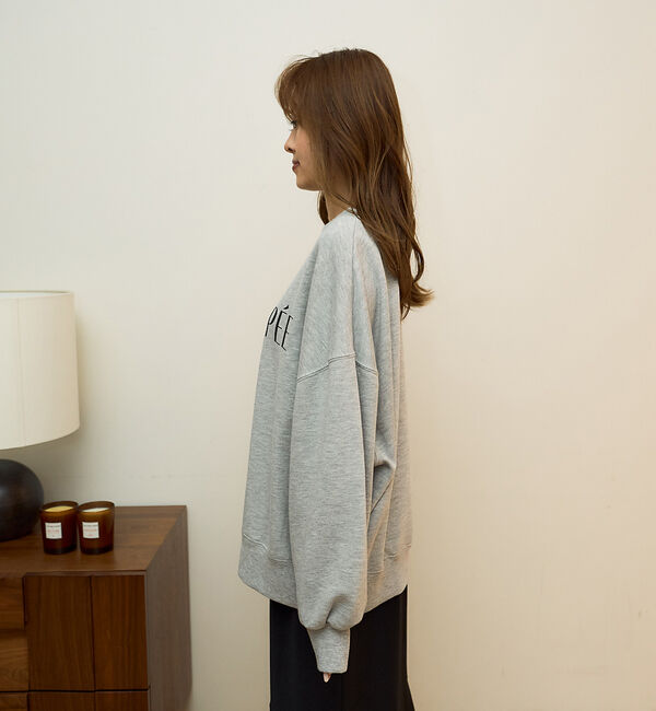 Rouge vif「【一部店舗限定】ドロップショルダーロゴスウエット（CASSIOPEE）」|スウェット・ジャージ|