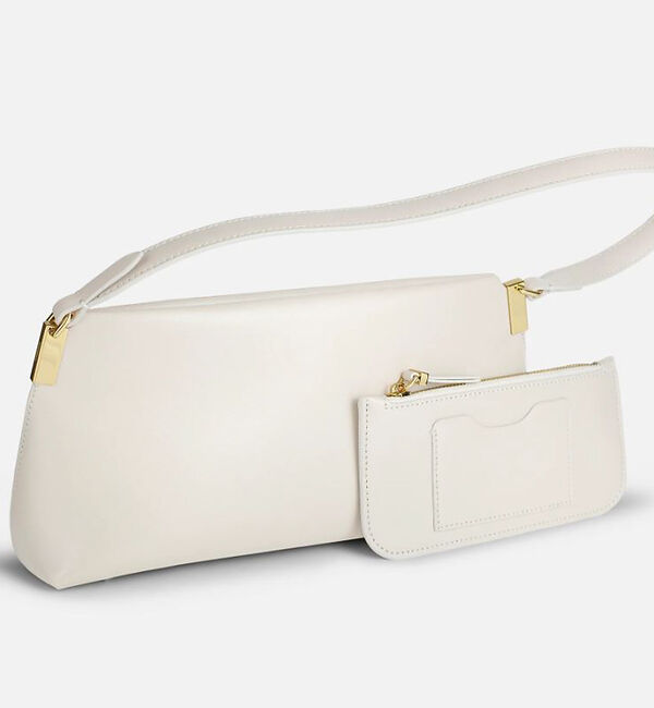 Rouge vif「【MAESTOSO/マエストソ】AURORA BAGUETTE スクエアバッグ　」|ハンドバッグ|