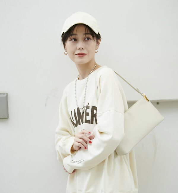 Rouge vif「【MAESTOSO/マエストソ】AURORA BAGUETTE スクエアバッグ　」|ハンドバッグ|