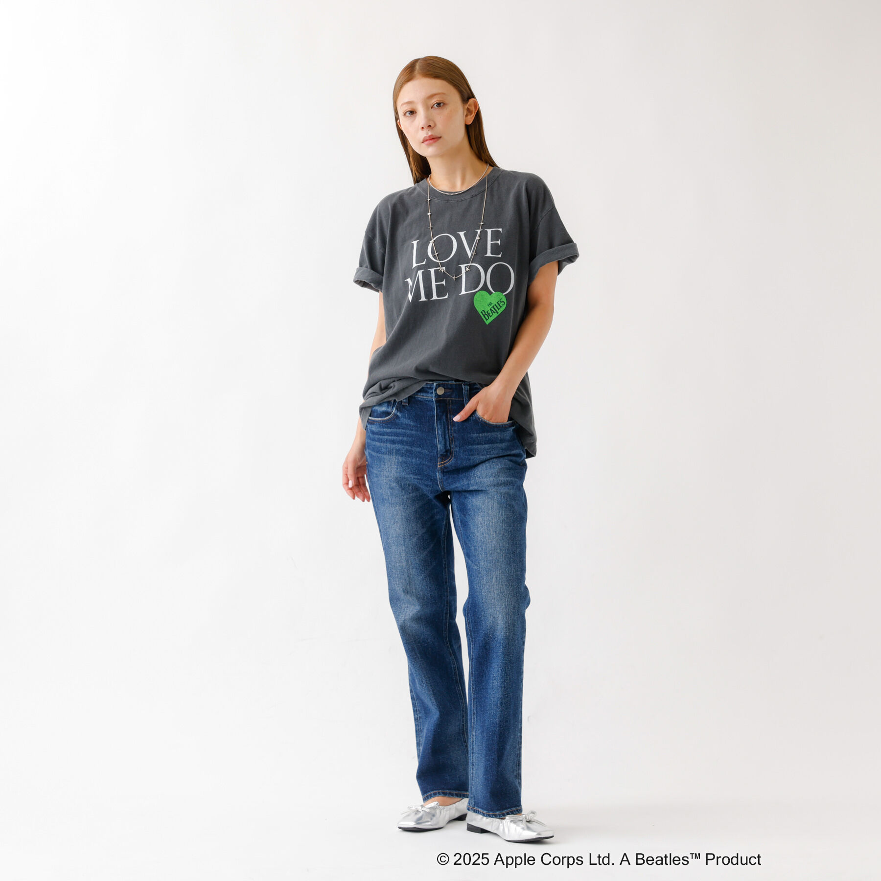 Rouge vif「【GOOD ROCK SPEED/グッドロックスピード】ロゴT / ラメプリント」|Tシャツ・カットソー|