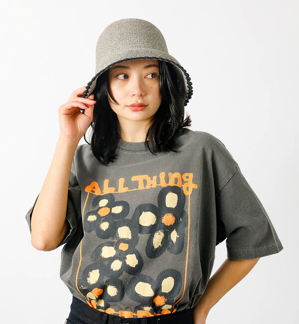 Rouge vif「【Ruben/ルーベン】ウェーブカギアミハット【WEB限定】」|その他|