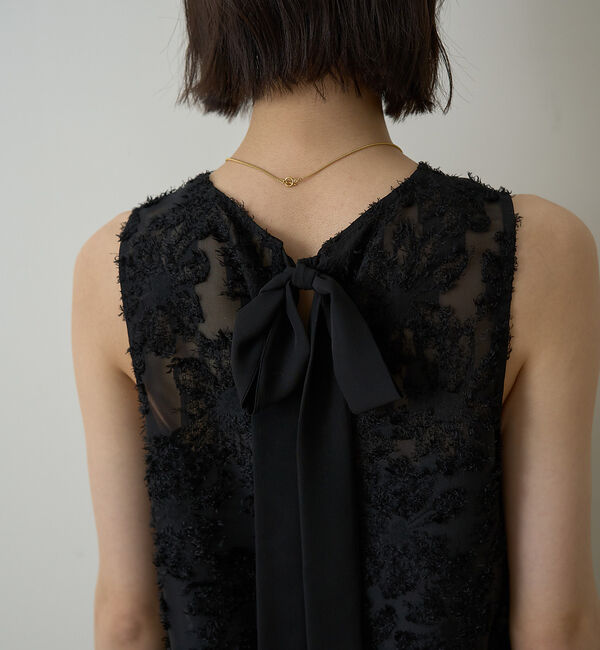 Rouge vif「【一部店舗限定】フラワーフェザーアメスリブラウス」|シャツ・ブラウス|