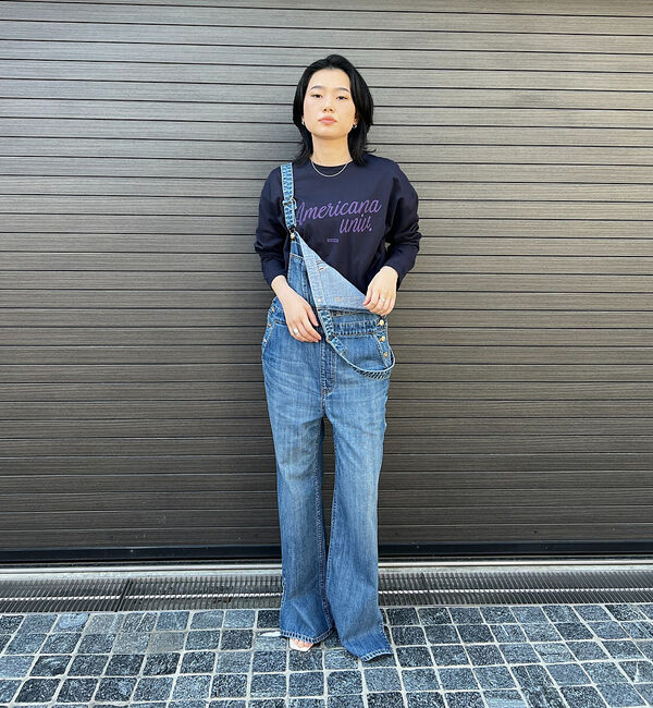 Rouge vif「【AMERICANA&times;MICA＆DEAL/ アメリカーナ&times;マイカ】long te」|Tシャツ・カットソー|