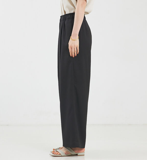 qualite「【セットアップ対応】リネンライクワイドパンツ」|その他|