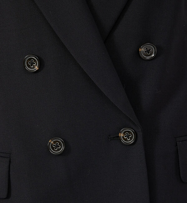 qualite「ウールトロダブルボタンジャケット」|その他|