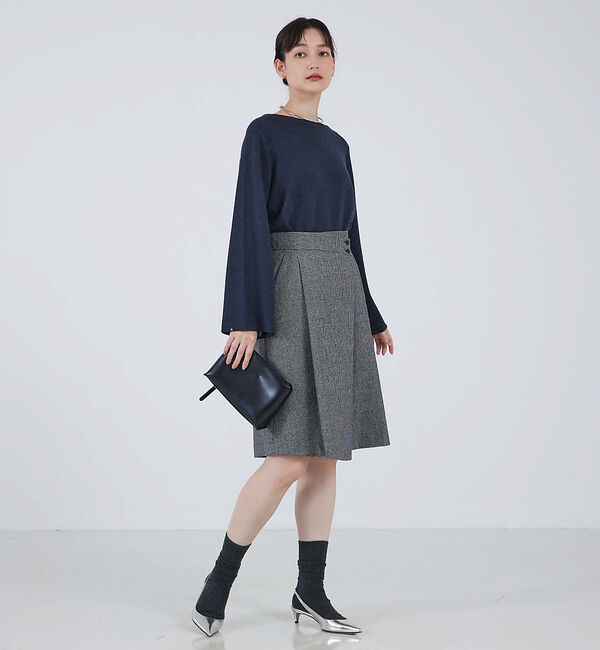 qualite「【セットアップ対応】ウールサキソニーラップショートパンツ」|その他|