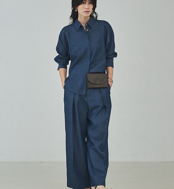 qualite「【セットアップ対応】テンセルハイツイストワイドパンツ【予約】」|その他|