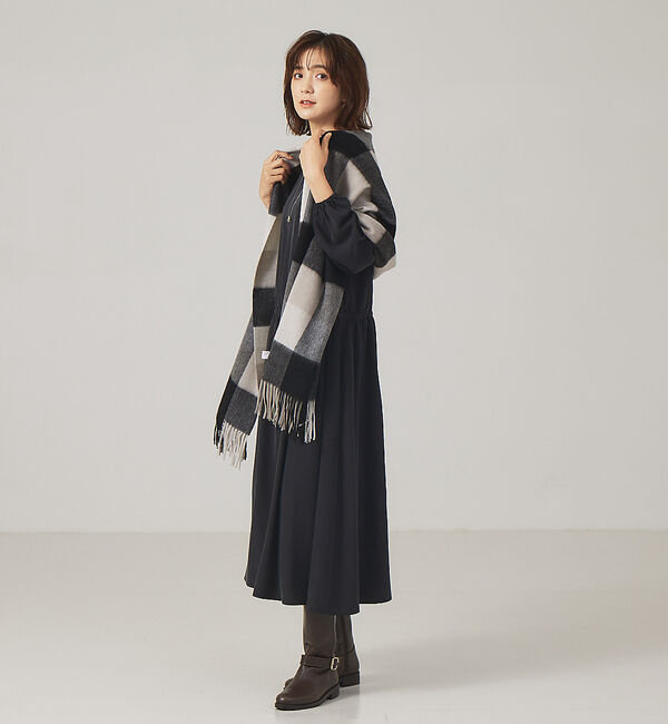 AU BANNISTER「【スノーソール】バックルベルトロングブーツ」|ショートブーツ|