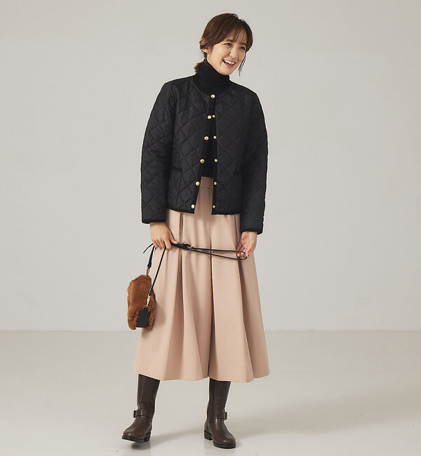 AU BANNISTER「【スノーソール】バックルベルトロングブーツ」|ショートブーツ|