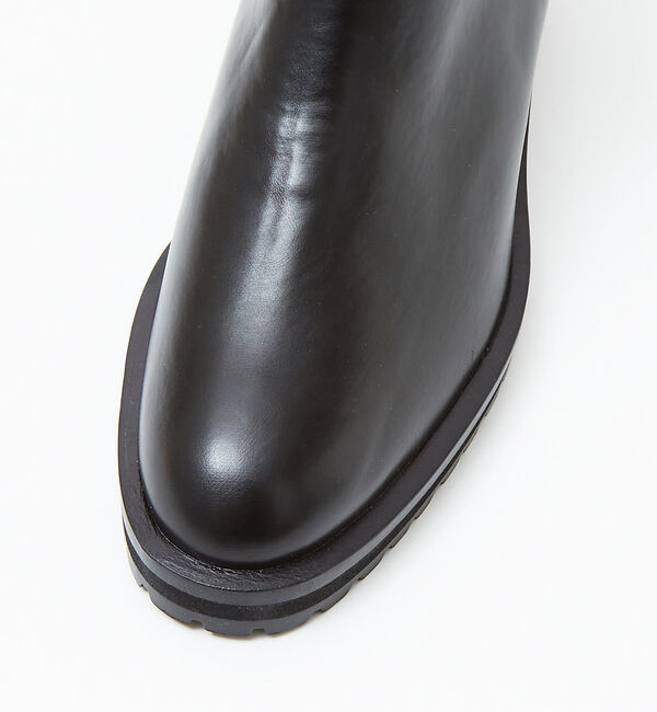 AU BANNISTER「【LAROUTE】アシンメトリーロングブーツ」|ショートブーツ|