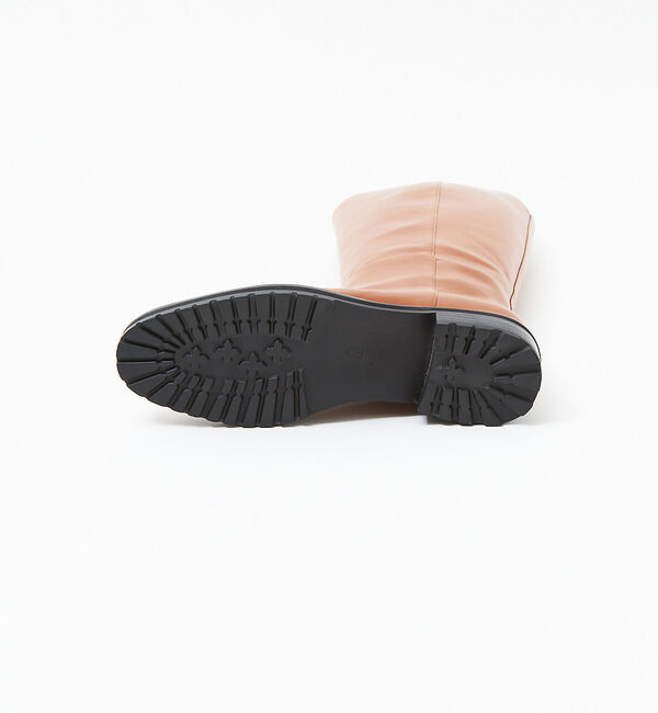 AU BANNISTER「【LAROUTE】アシンメトリーロングブーツ」|ショートブーツ|