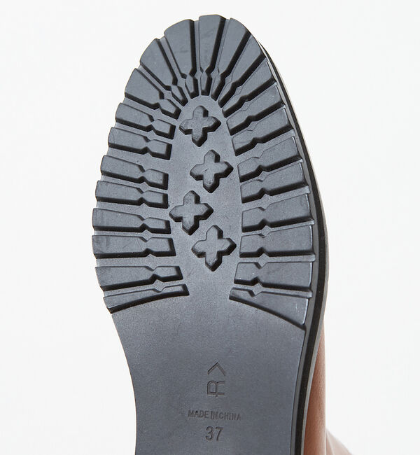 AU BANNISTER「【LAROUTE】アシンメトリーロングブーツ」|ショートブーツ|