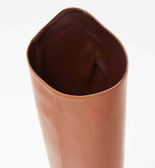 AU BANNISTER「【LAROUTE】アシンメトリーロングブーツ」|ショートブーツ|