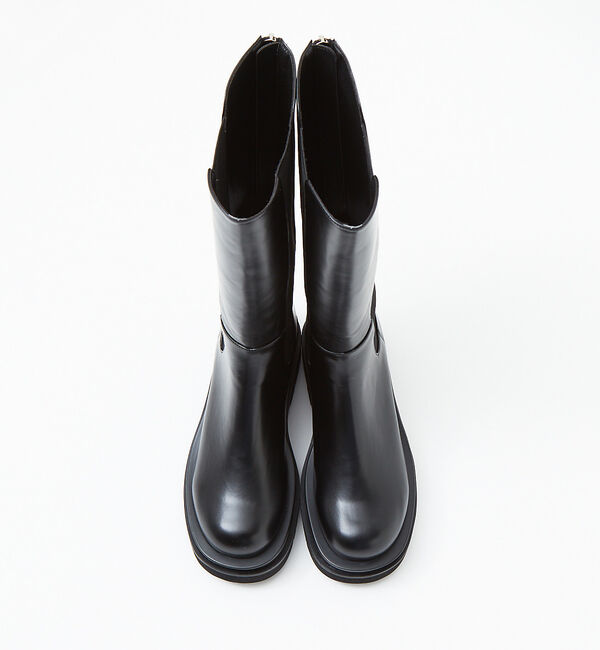 AU BANNISTER「【LAROUTE】トラックソールロングブーツ」|ショートブーツ|