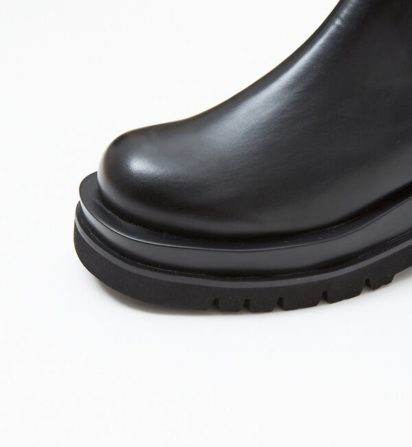 AU BANNISTER「【LAROUTE】トラックソールロングブーツ」|ショートブーツ|