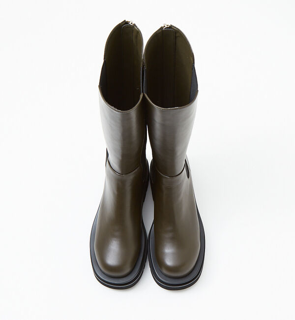 AU BANNISTER「【LAROUTE】トラックソールロングブーツ」|ショートブーツ|
