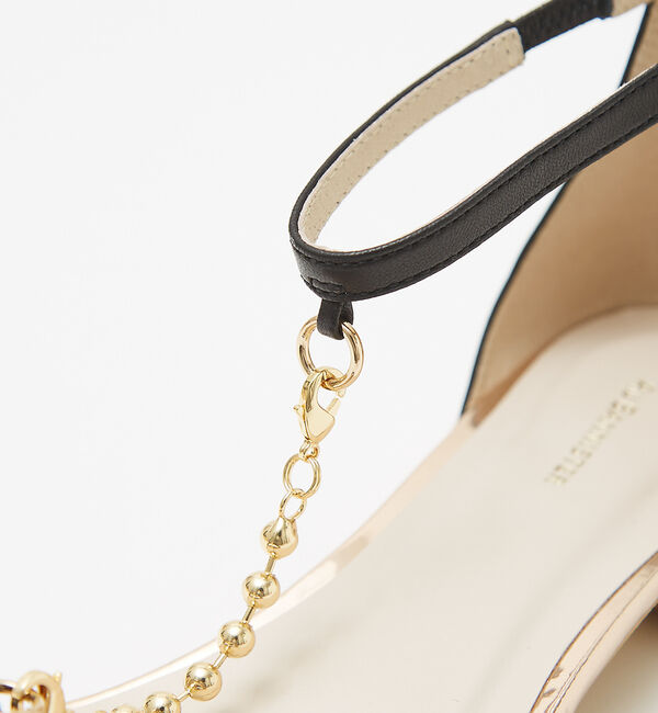 AU BANNISTER「ボールチェーンネックバンドサンダル」|サンダル|