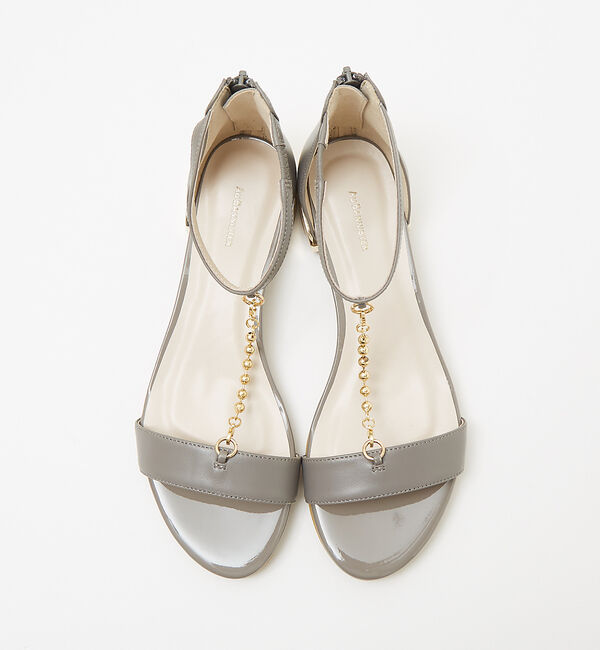 AU BANNISTER「ボールチェーンネックバンドサンダル」|サンダル|