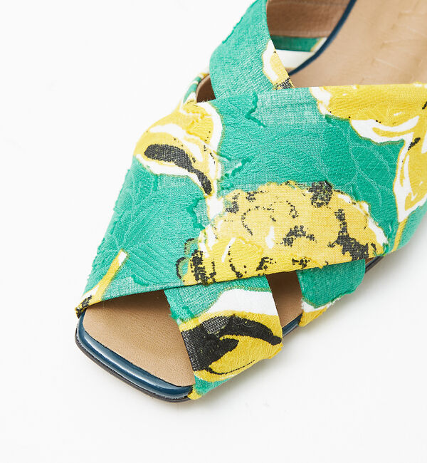 AU BANNISTER「スリングバックオープントゥフラット」|サンダル|