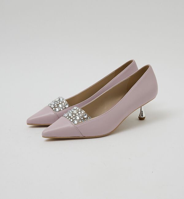 AU BANNISTER「ラインストーンパンプス【予約】」|パンプス|