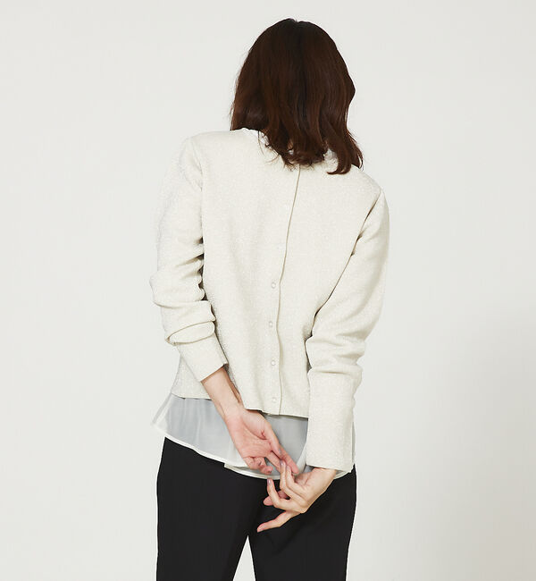 abahouse mavie「ラメプレーティング２ＷＡＹカーデ」|カーディガン|