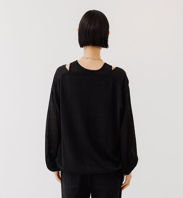 The Store by C' 「【COCUCA】ツインライク レイヤード ニット」|ニット・セーター|