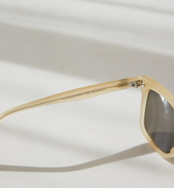 The Store by C' 「【TOTEME】THE SQUARES SUNGLASSES／スクエアサングラス」|メガネ|