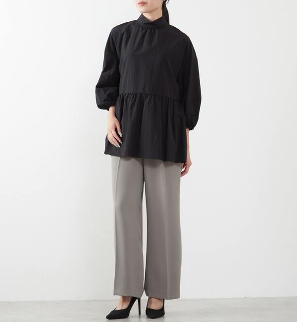 TIARA「タックワイドドレープパンツ」|その他|