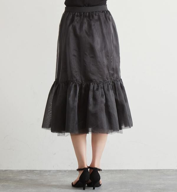 Liesse「オーガンザティアードスカート」|スカート|