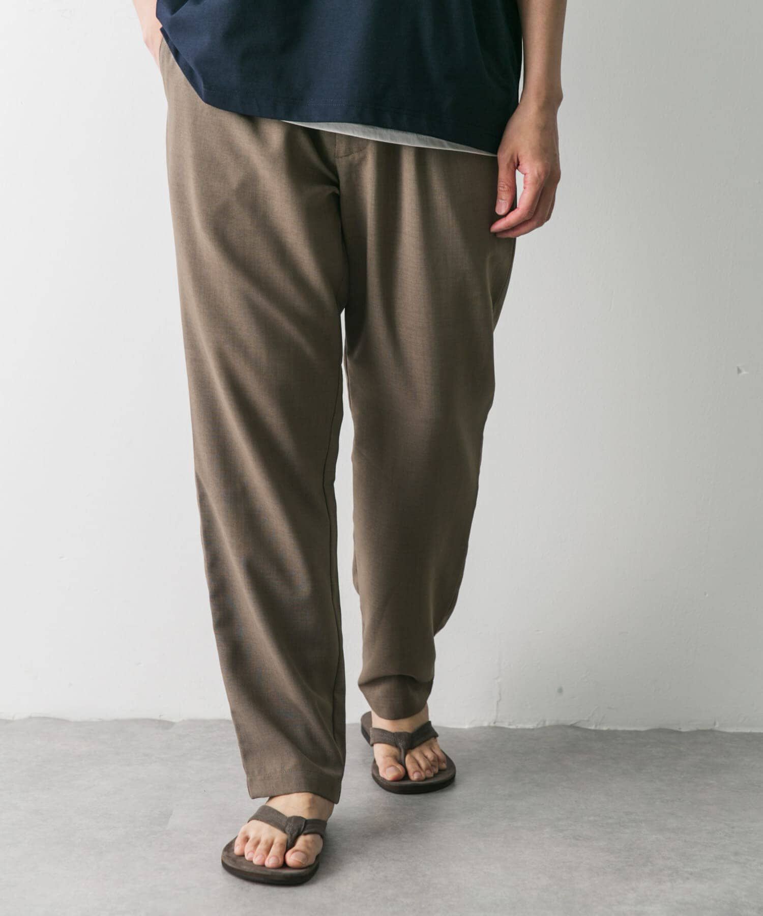 URBAN RESEARCH DOORS「『吸水速乾/イージーケア』リネンライクイージーパンツ」|その他|