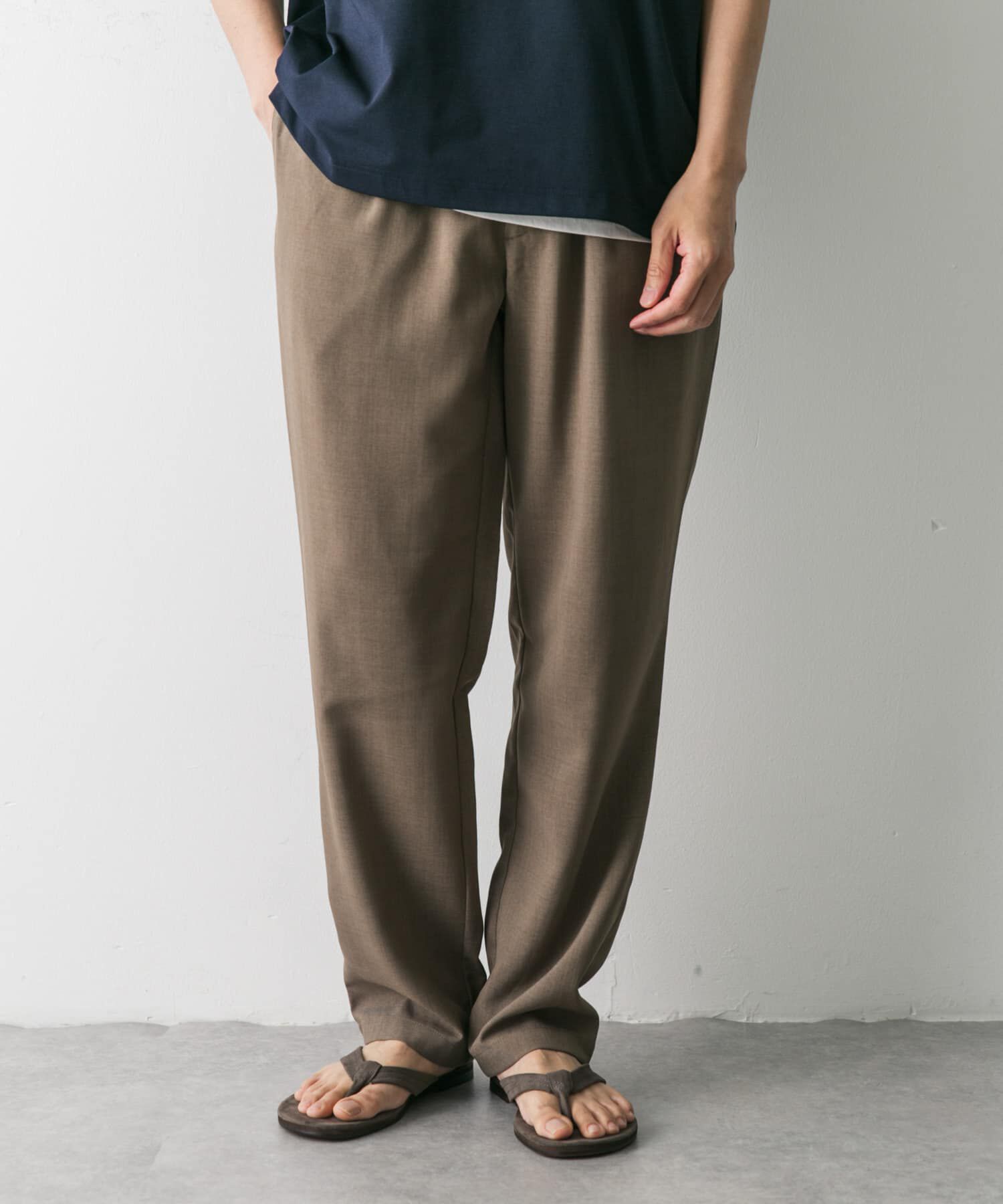 URBAN RESEARCH DOORS「『吸水速乾/イージーケア』リネンライクイージーパンツ」|その他|