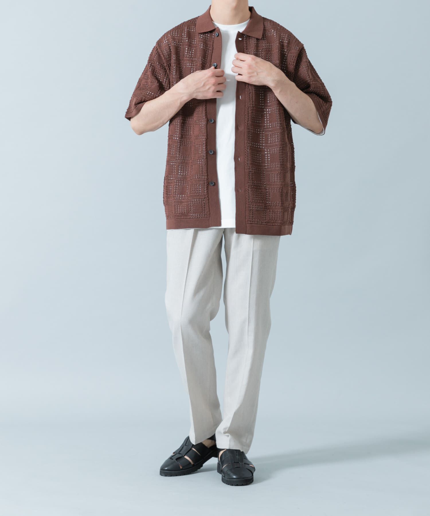 URBAN RESEARCH ROSSO「『WEB限定』サマーツイードイージースラックス」|その他|