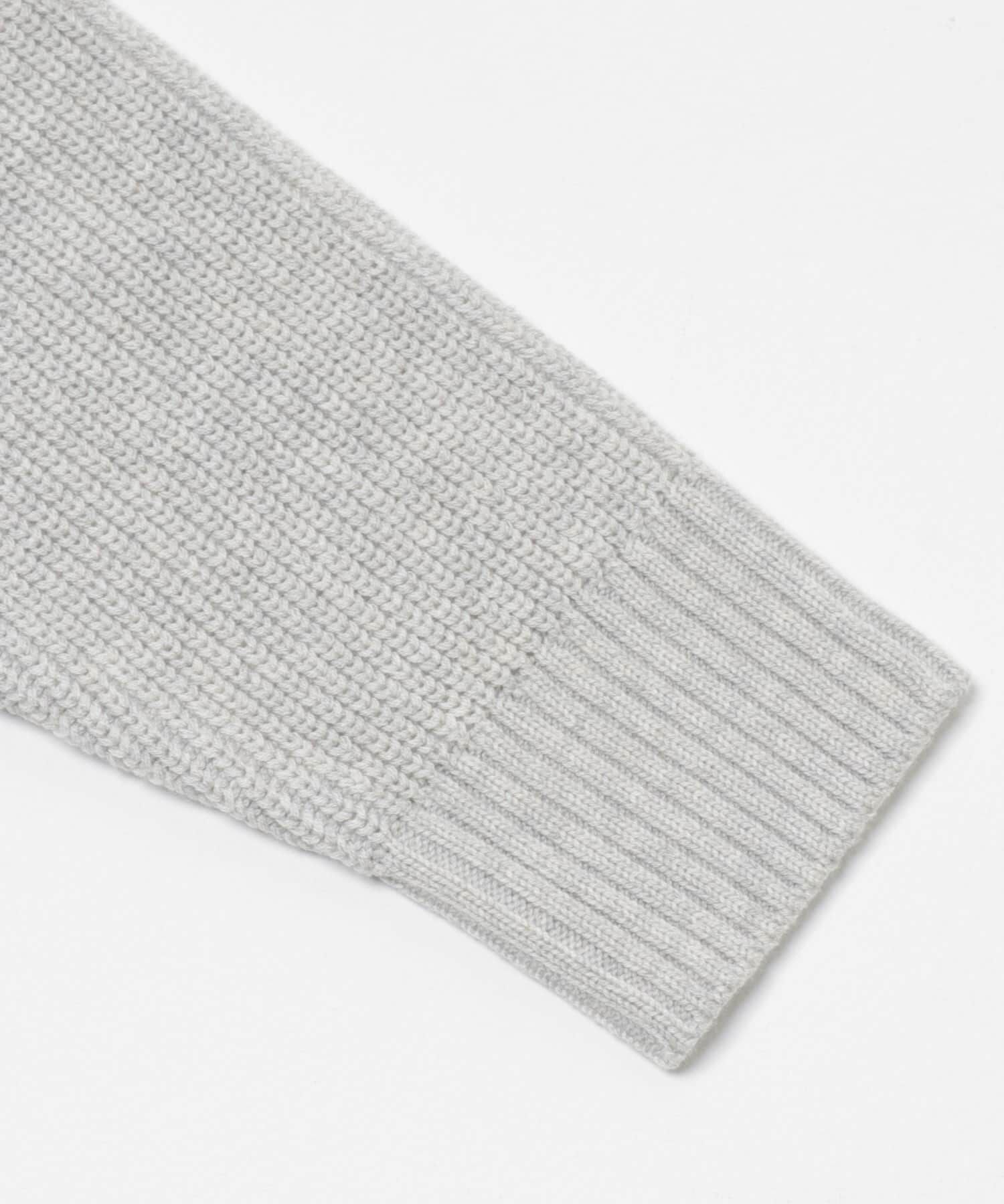 URBAN RESEARCH DOORS「衿付き畦ニット」|ニット・セーター|