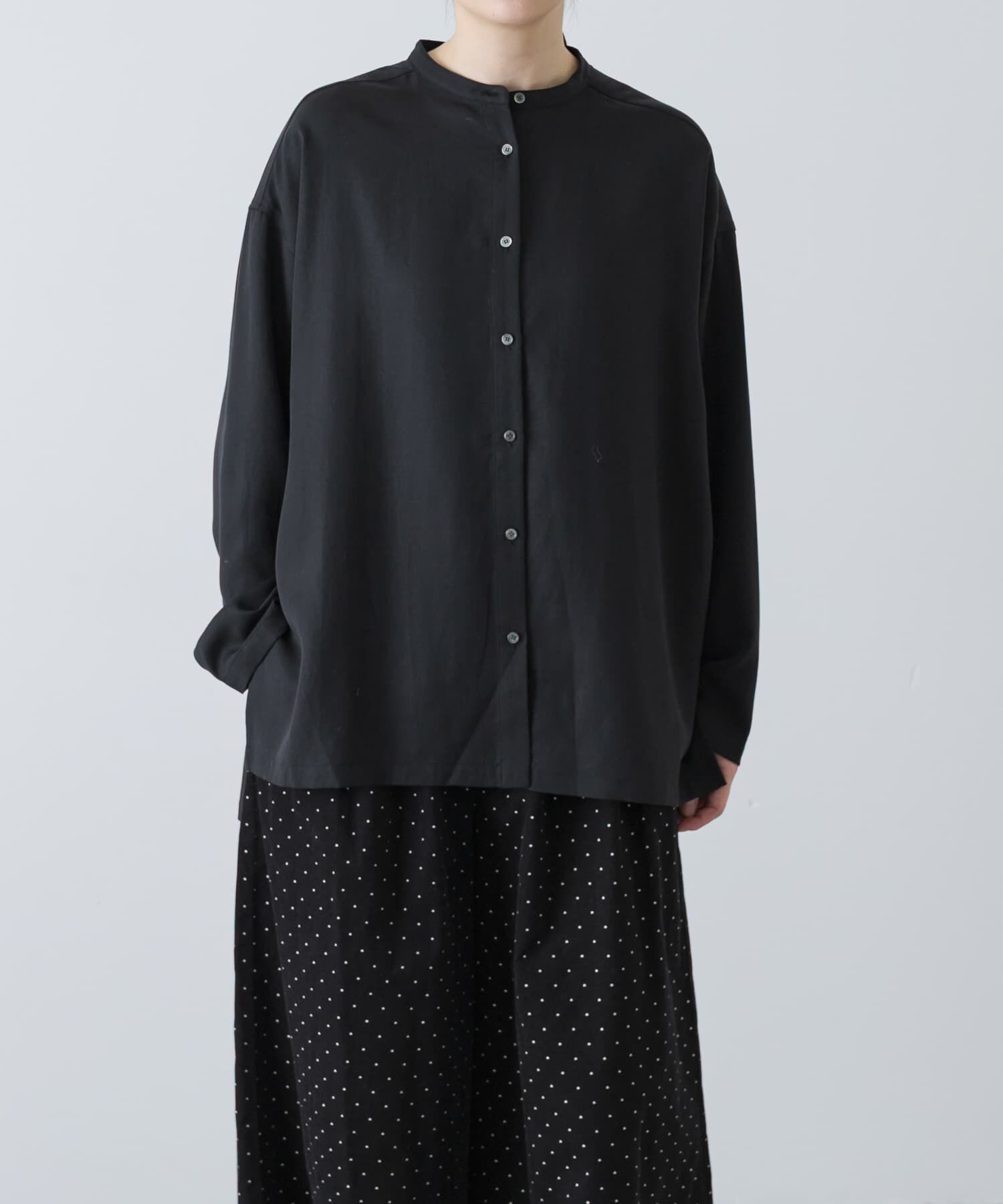 かぐれ「レーヨンワイドシャツ」|シャツ・ブラウス|