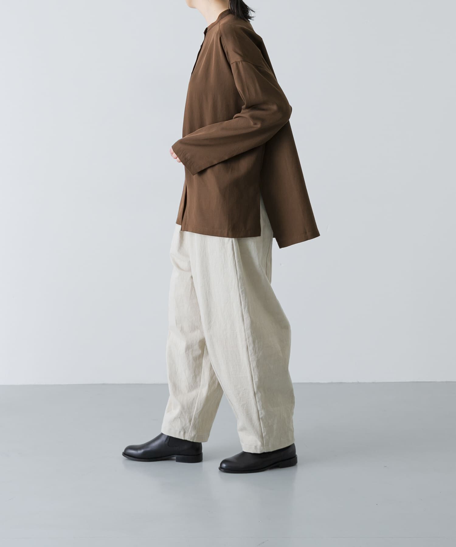 かぐれ「レーヨンワイドシャツ」|シャツ・ブラウス|