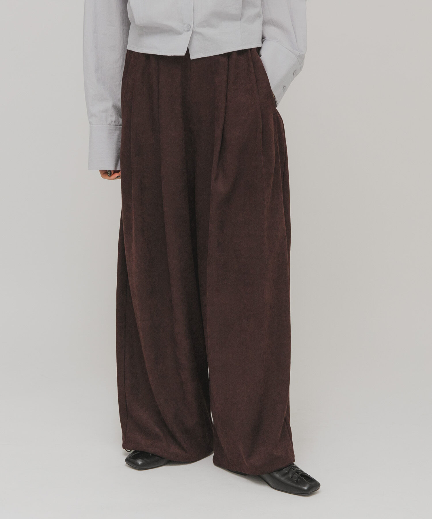  「ピーチスキンWIDEパンツ」|その他|