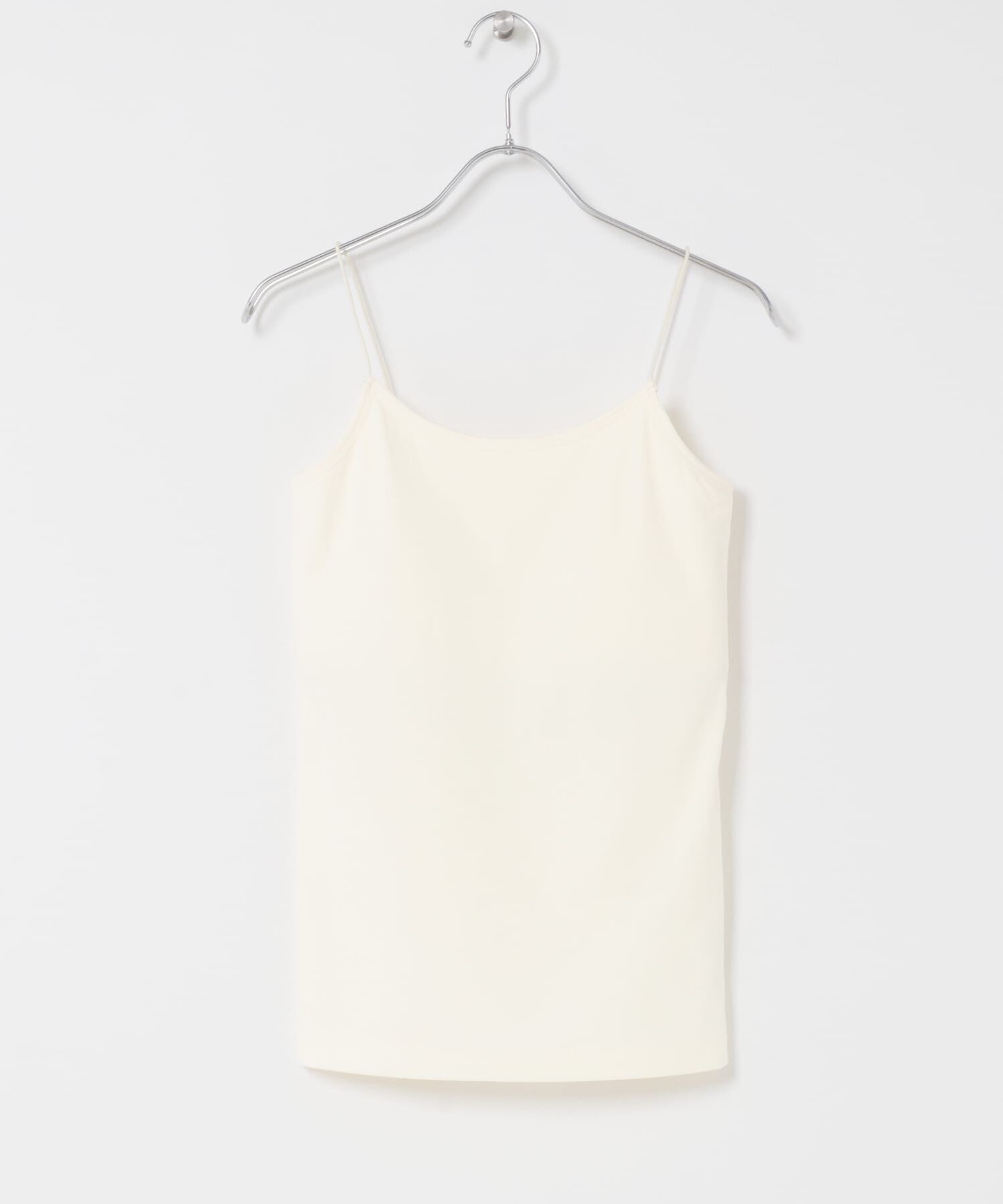  「スパゲティストラップカップ付きキャミ」|キャミソール|