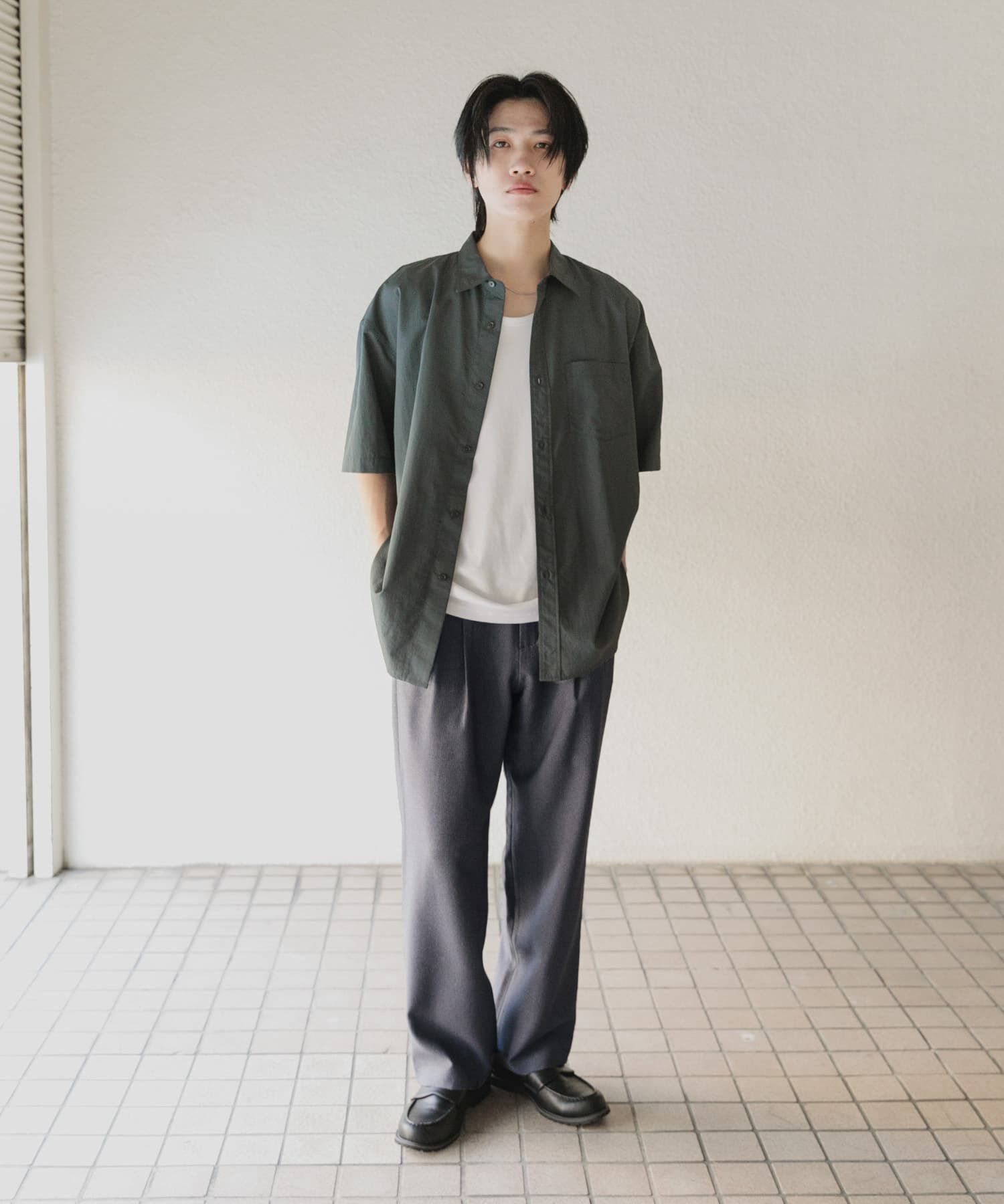 SENSE OF PLACE by URBAN RESEARCH「マイクロチェック2タックワイドスラックス」|その他|