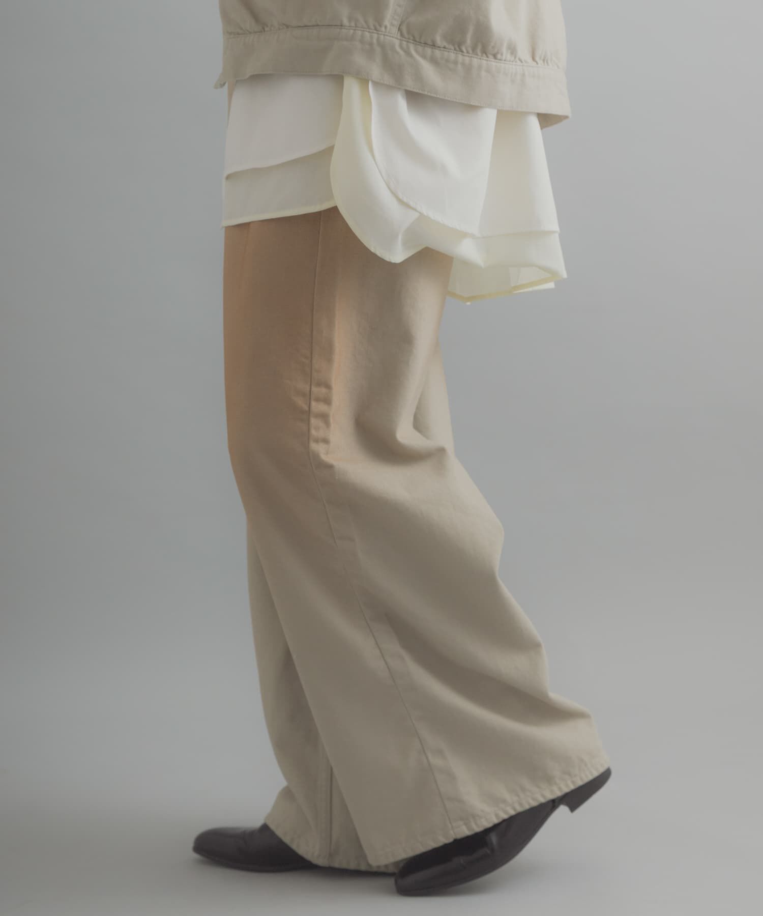 SENSE OF PLACE by URBAN RESEARCH「『一部WEB限定カラー』ヴィンテージライクデニムワイドパンツ」|デニム|