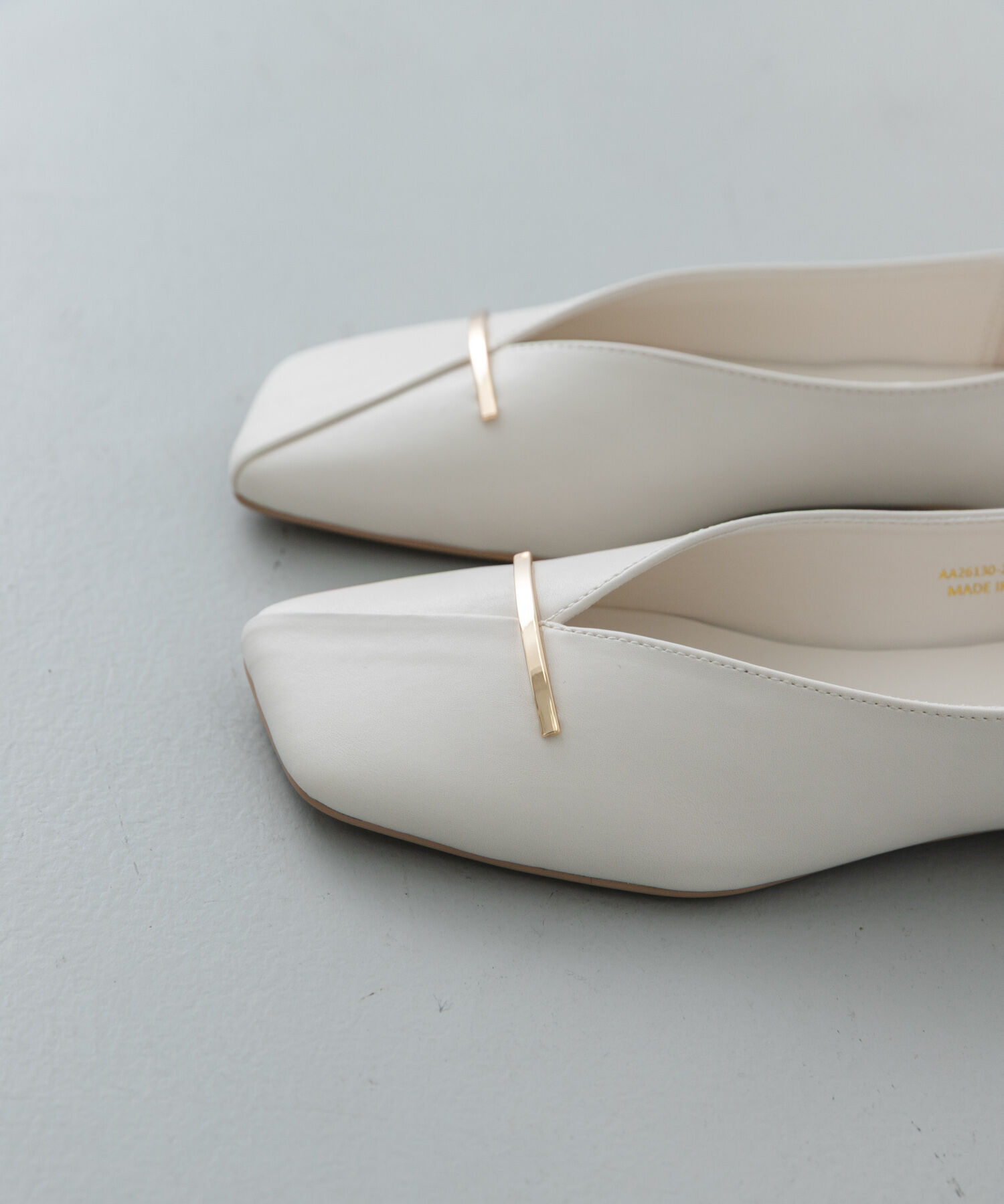 SENSE OF PLACE by URBAN RESEARCH「『抗菌』スクエアカットフラットシューズ」|その他|