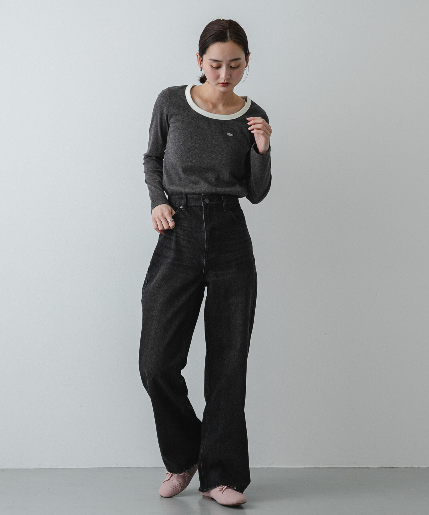 SENSE OF PLACE by URBAN RESEARCH「ツインコードフラットスニーカー」|スニーカー|